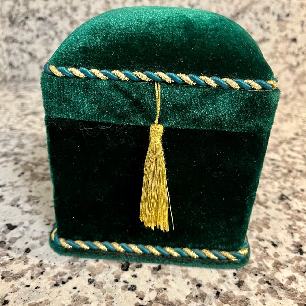 Velvet Jewelry keepsake box